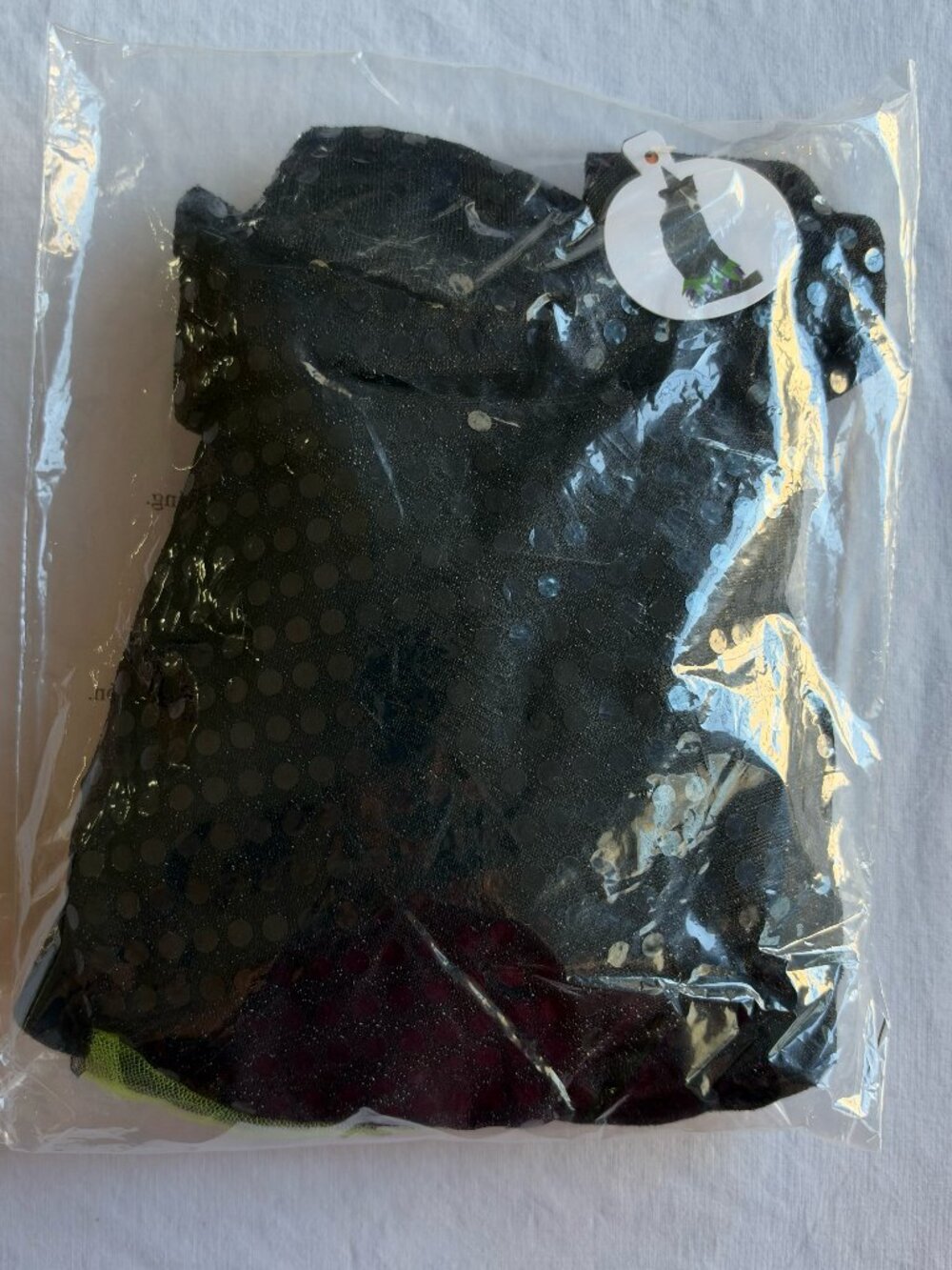 Pet Costume Black & Green Witch Costume for Dog - Medium, up to 29 lbs - SEALED